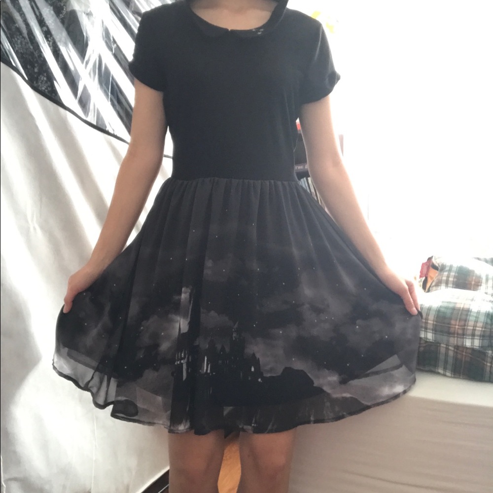 Hogwarts Peter Pan Collar Dress